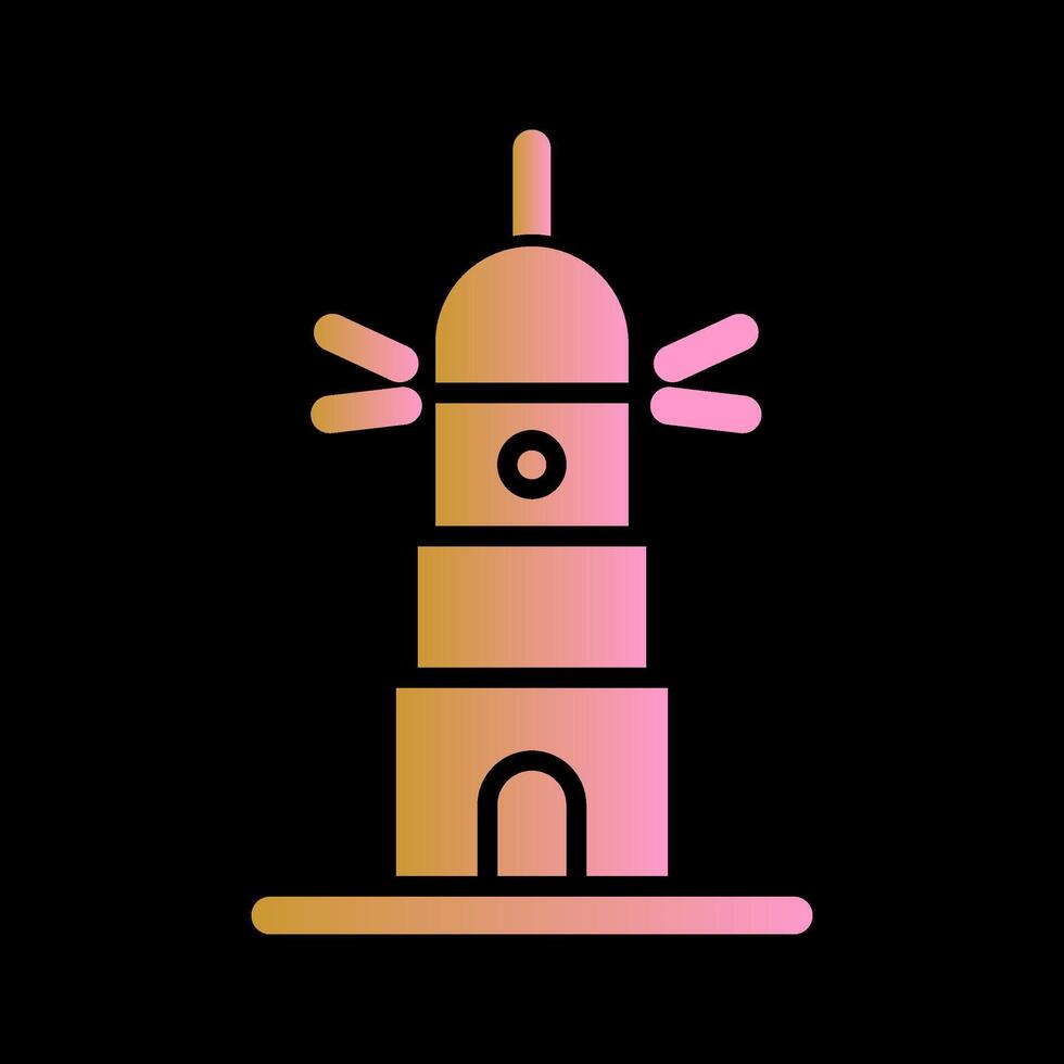 vuurtoren vector icon