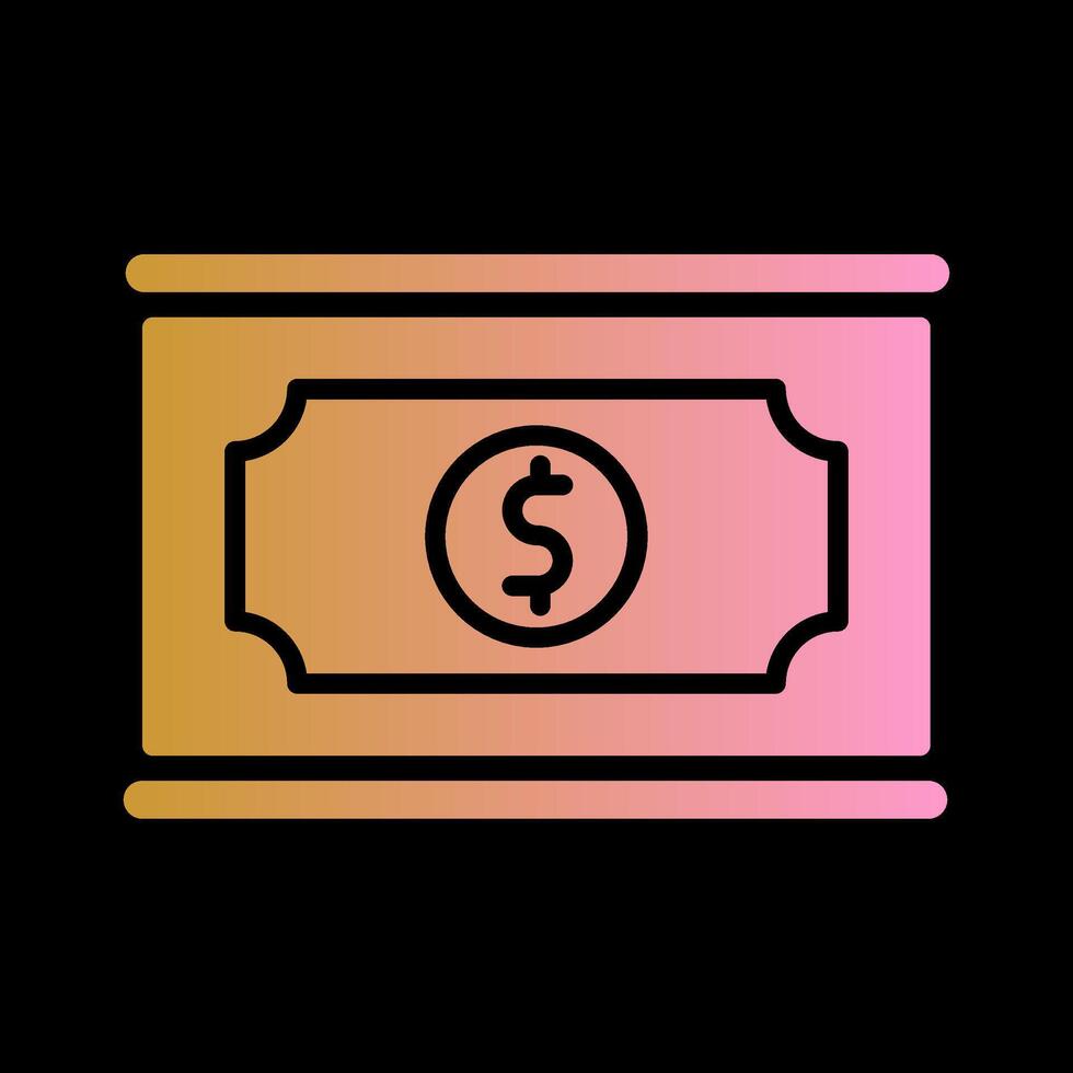 geld vector pictogram