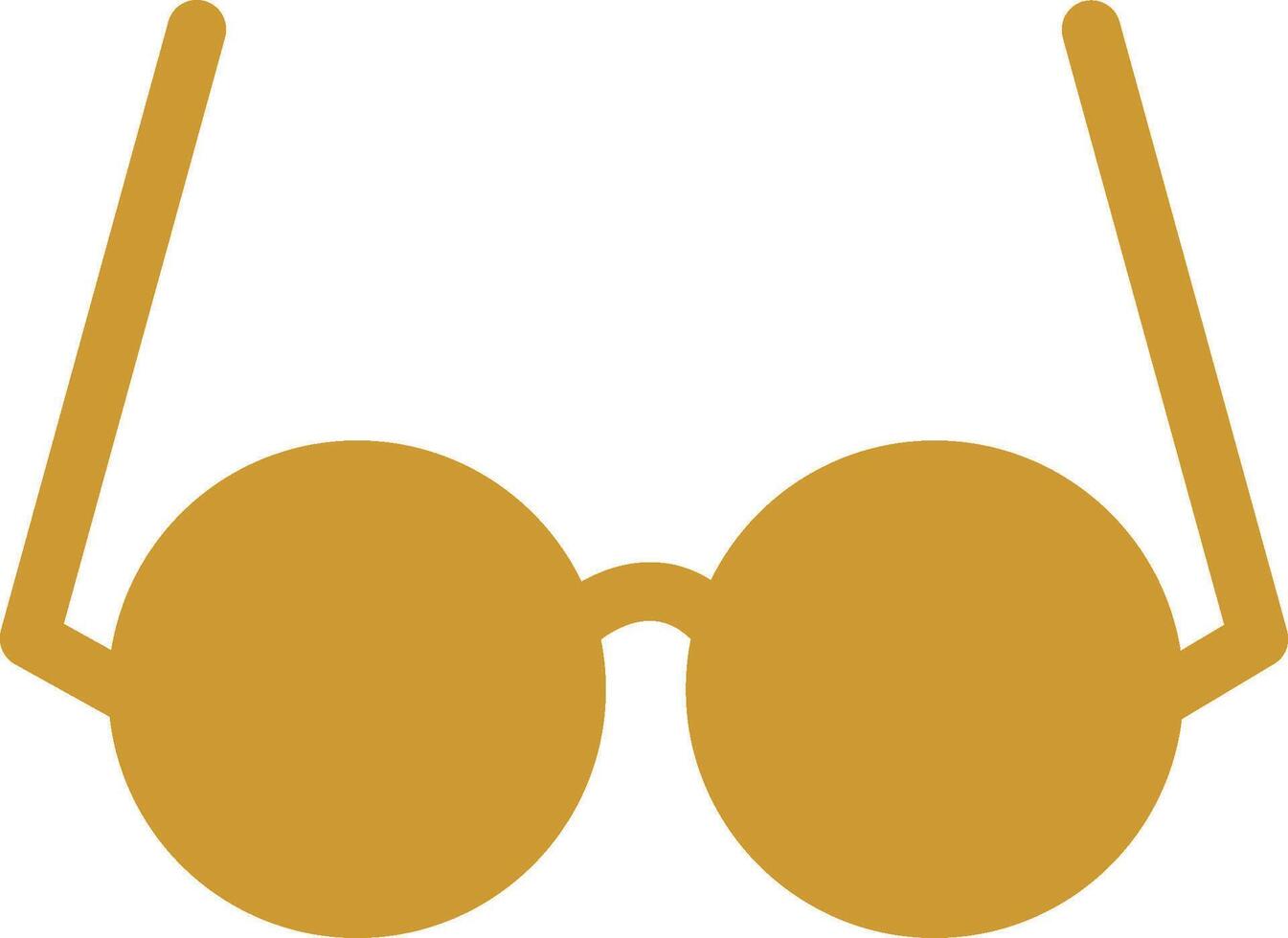 zonnebril vector pictogram