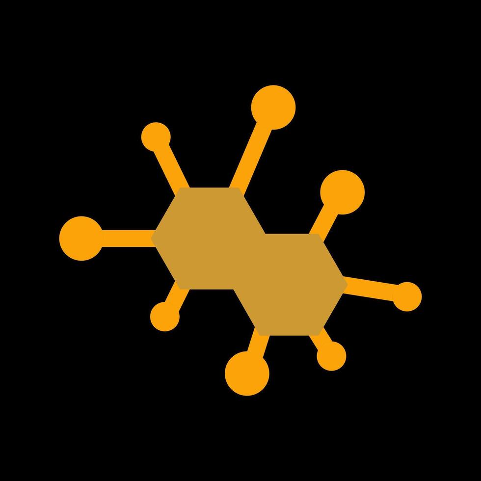 molecuul vector pictogram