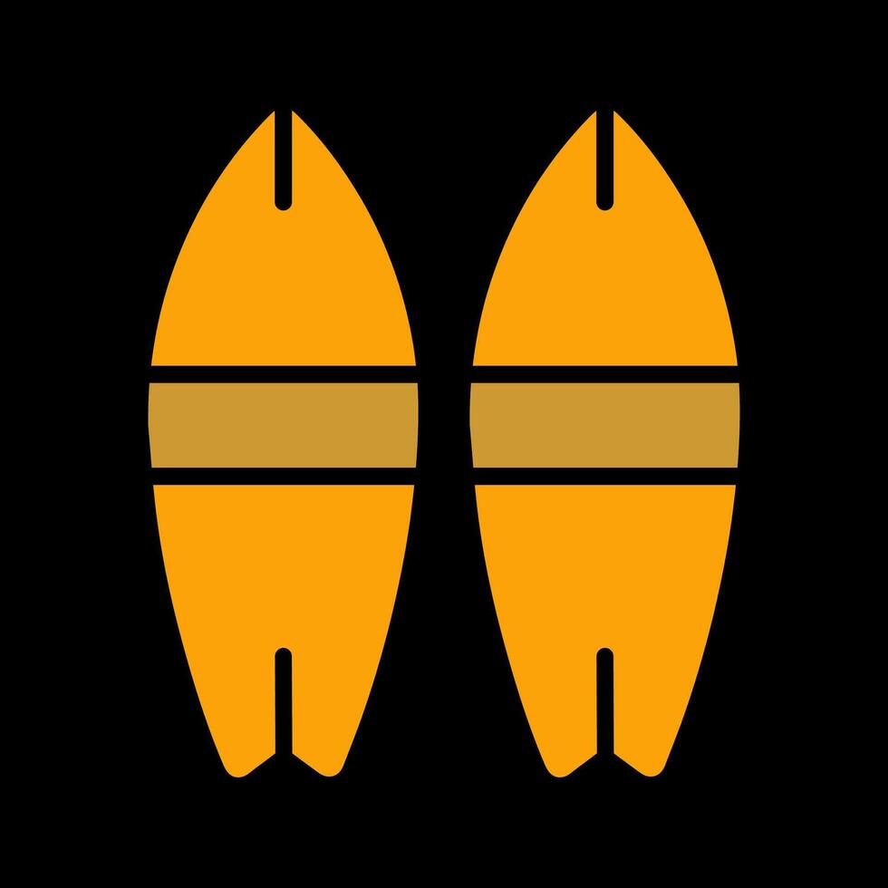 surfplank vector pictogram