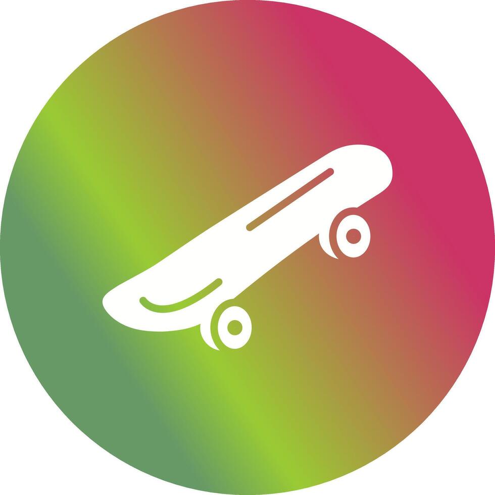 skateboard vector pictogram