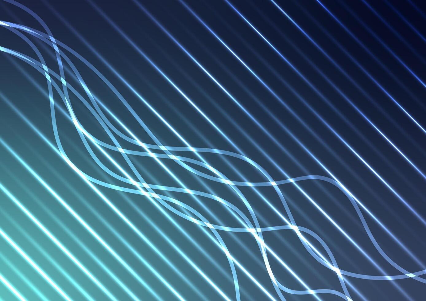 donker blauw licht lijn patroon modern stijl achtergrond vector