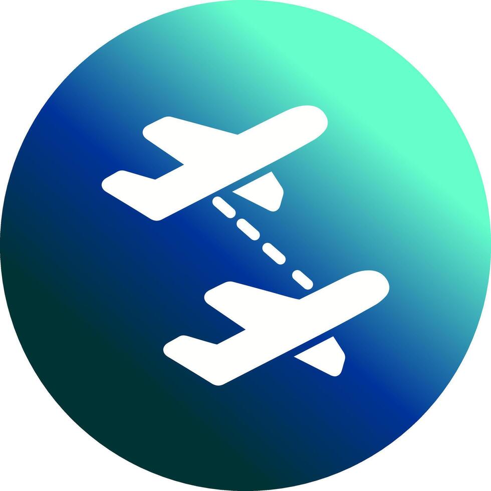 meerdere vluchten vector icoon