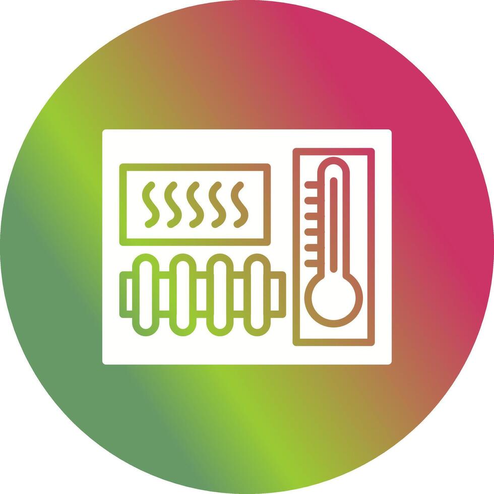 verwarming element vector icoon