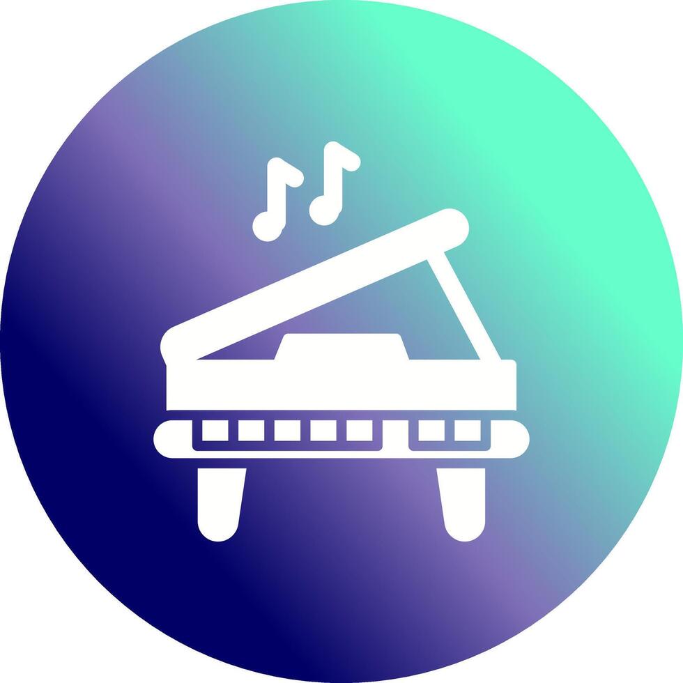 piano vector pictogram