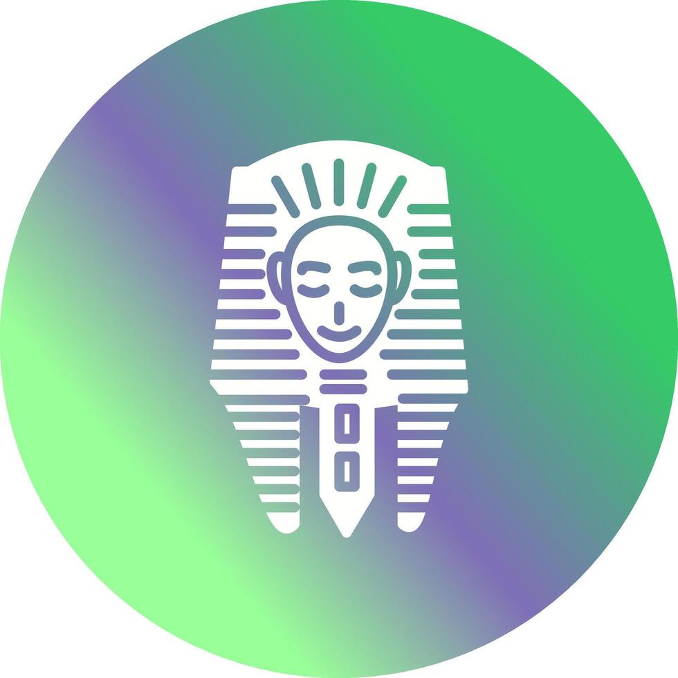 Egyptische gezicht vector icoon