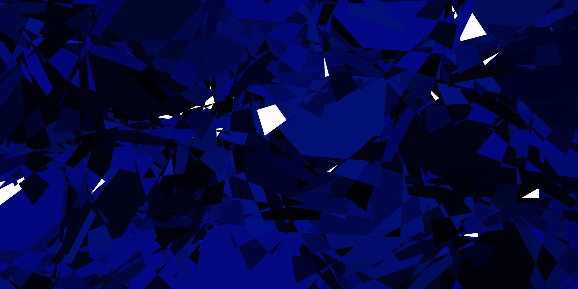 lichtblauwe vectorachtergrond met driehoeken. vector