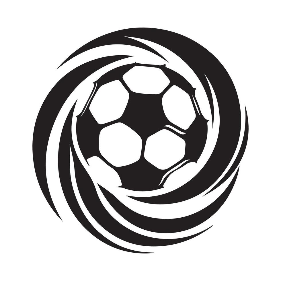 voetbal bal vector Amerikaans voetbal logo, illustratie voetbal bal