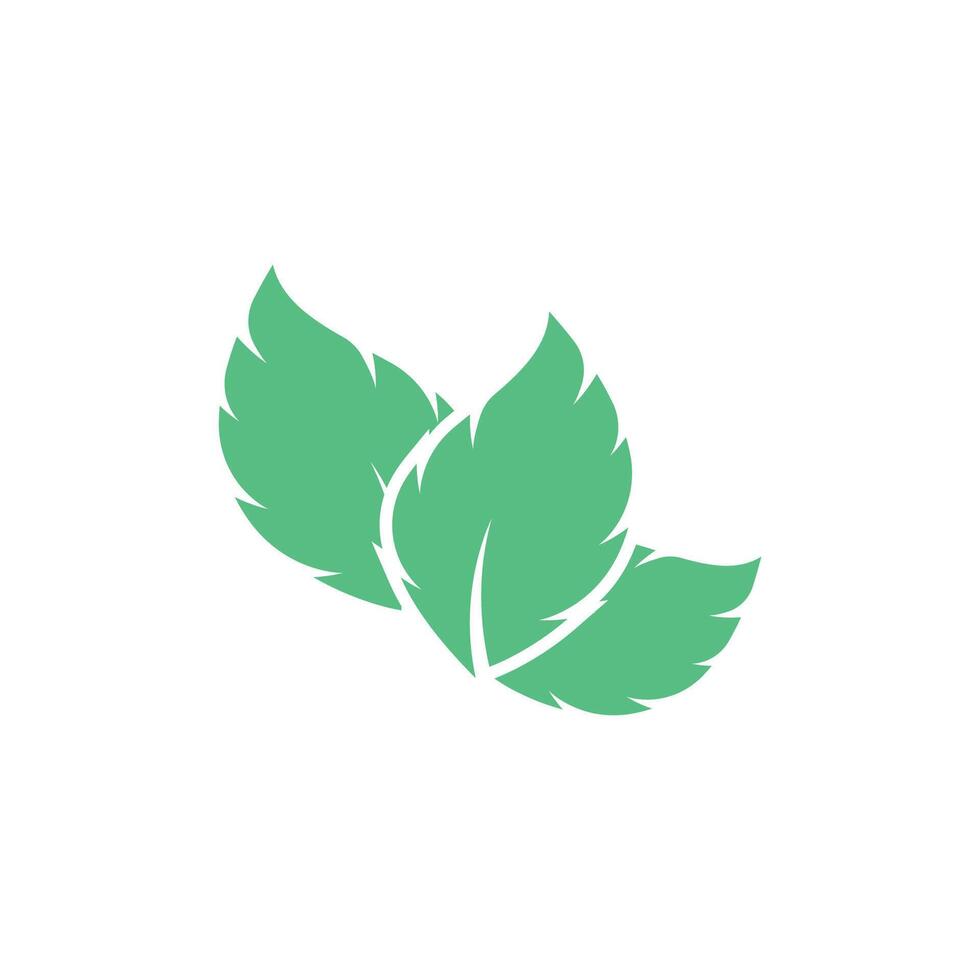 groen blad logo vector element symbool sjabloon