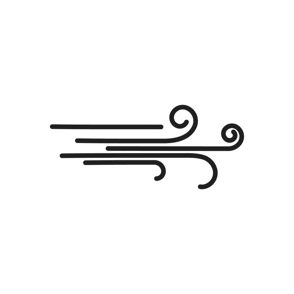 wind logo vector symbool ontwerp