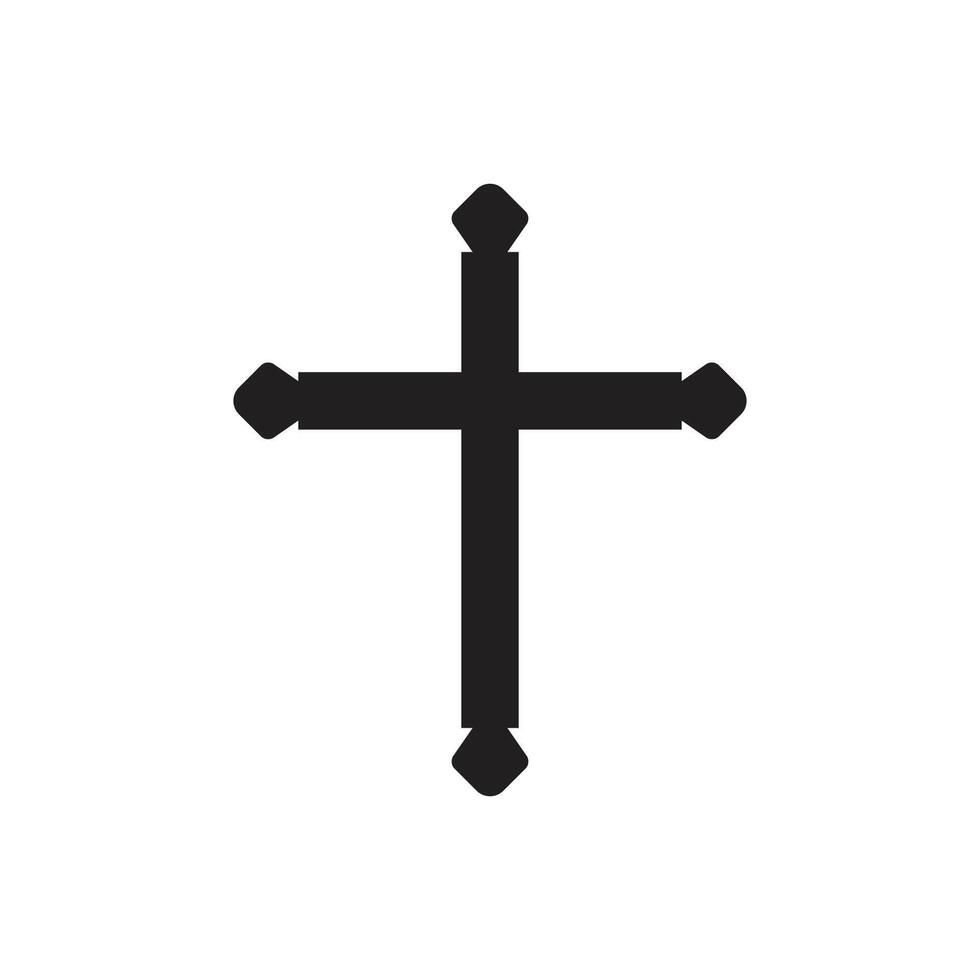 kerk logo vector ilustration sjabloon