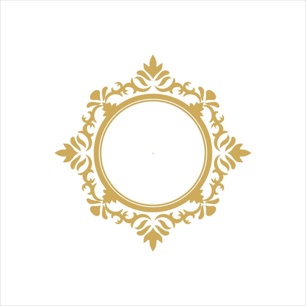 abstarct luxe logo vector element