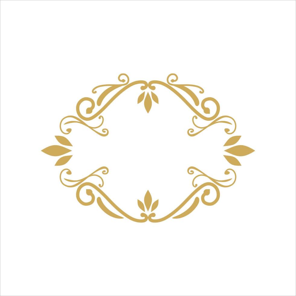 abstarct luxe logo vector element