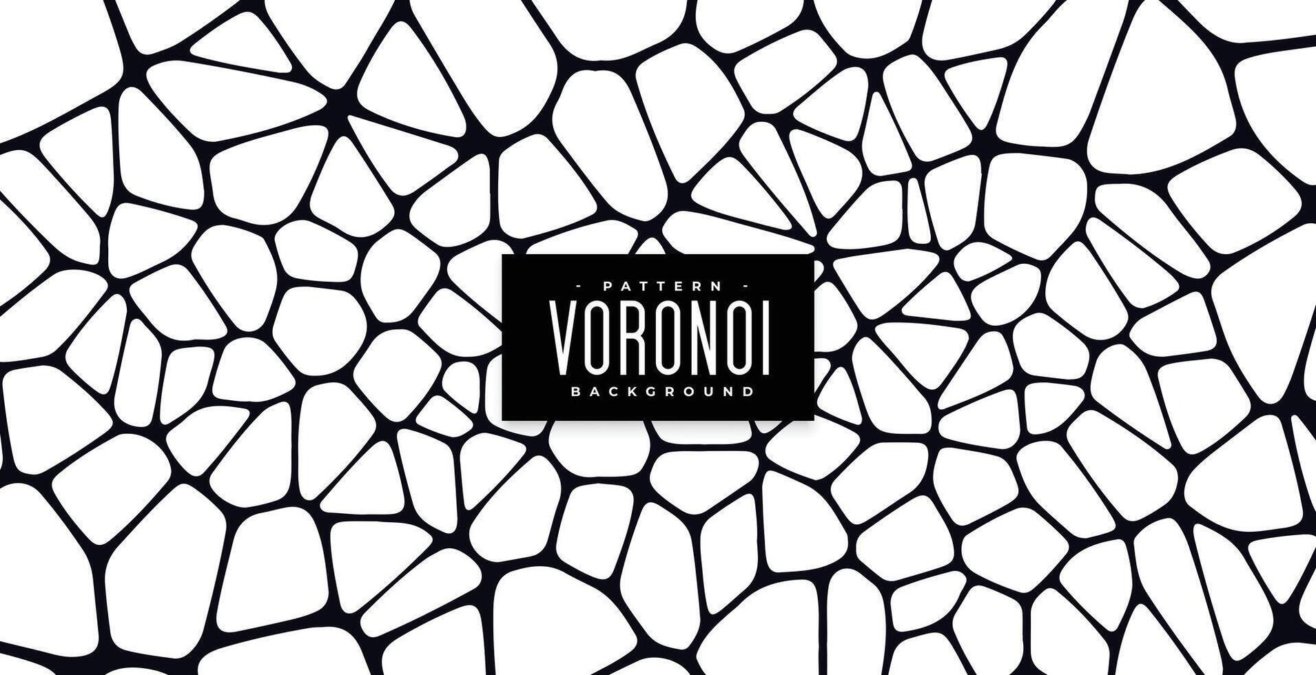 voronoi patroon abstract structuur achtergrond vector