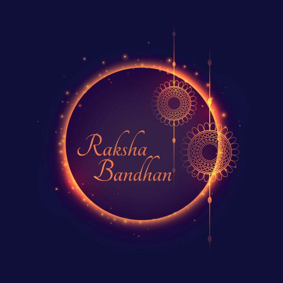 raksha bandhan Indisch traditioneel festival achtergrond ontwerp vector