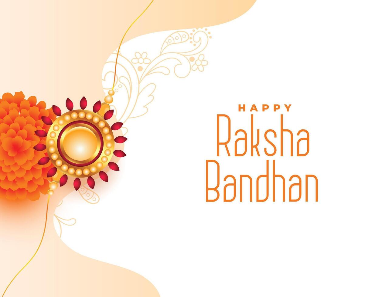 decoratief raksha bandhan festival traditioneel banier vector