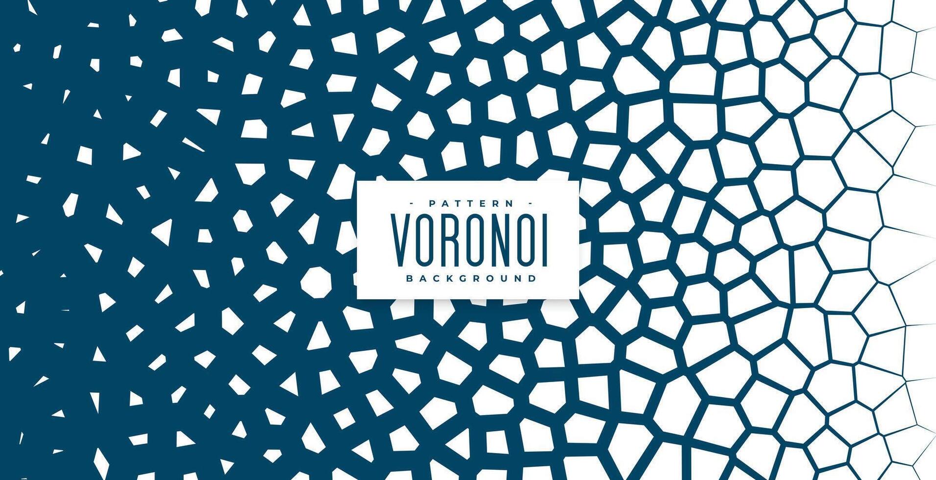 voronoi structuur patroon achtergrond ontwerp vector