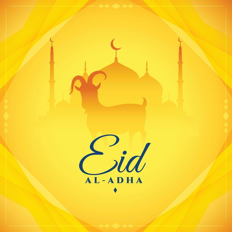 mooi eid al adha geel achtergrond ontwerp vector