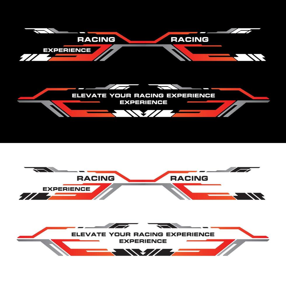 sport racing auto stickers streep abstract vorm . vinyl sticker Sjablonen geïsoleerd reeks vector