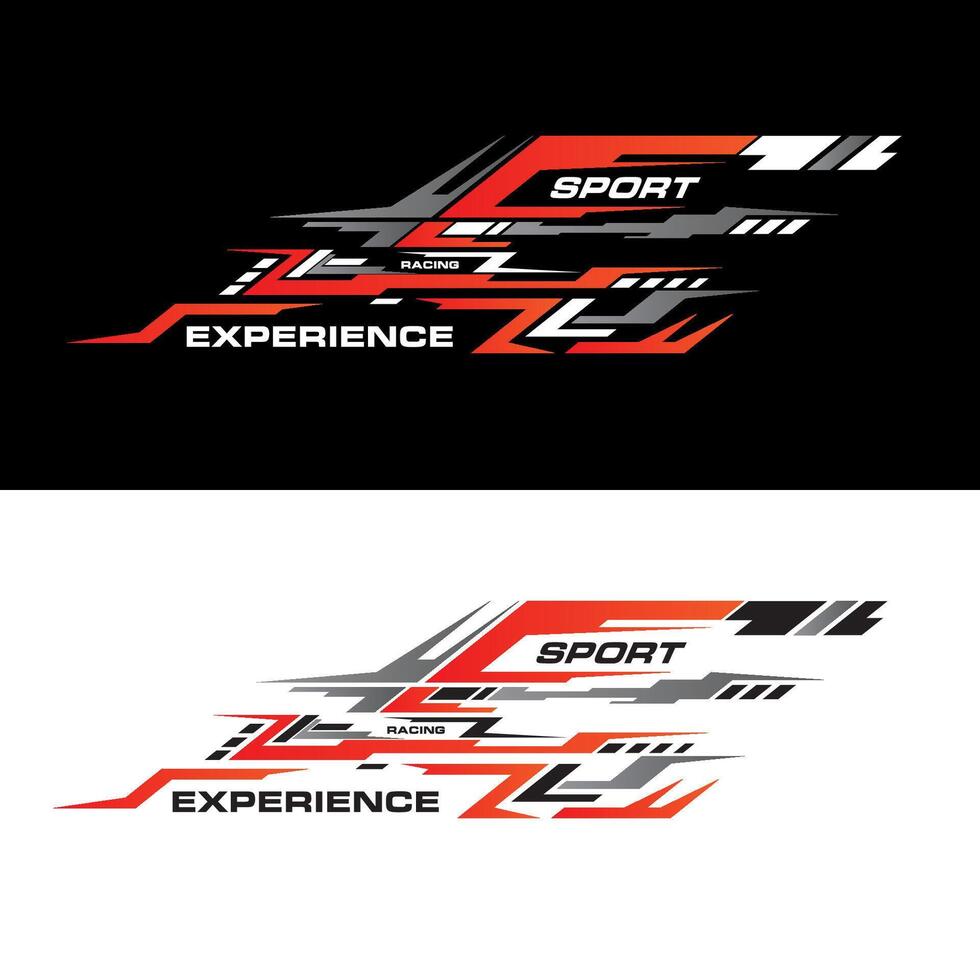 sport racing auto stickers streep abstract vorm . vinyl sticker Sjablonen geïsoleerd reeks vector