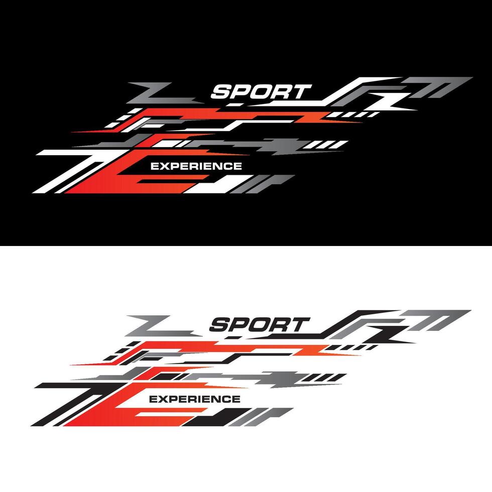 sport racing auto stickers streep abstract vorm . vinyl sticker Sjablonen geïsoleerd reeks vector