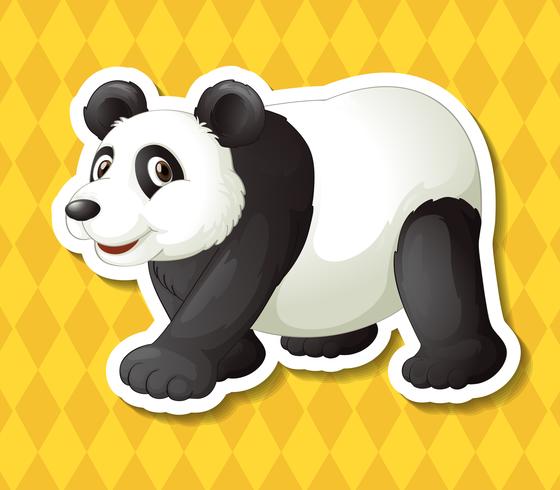 panda vector