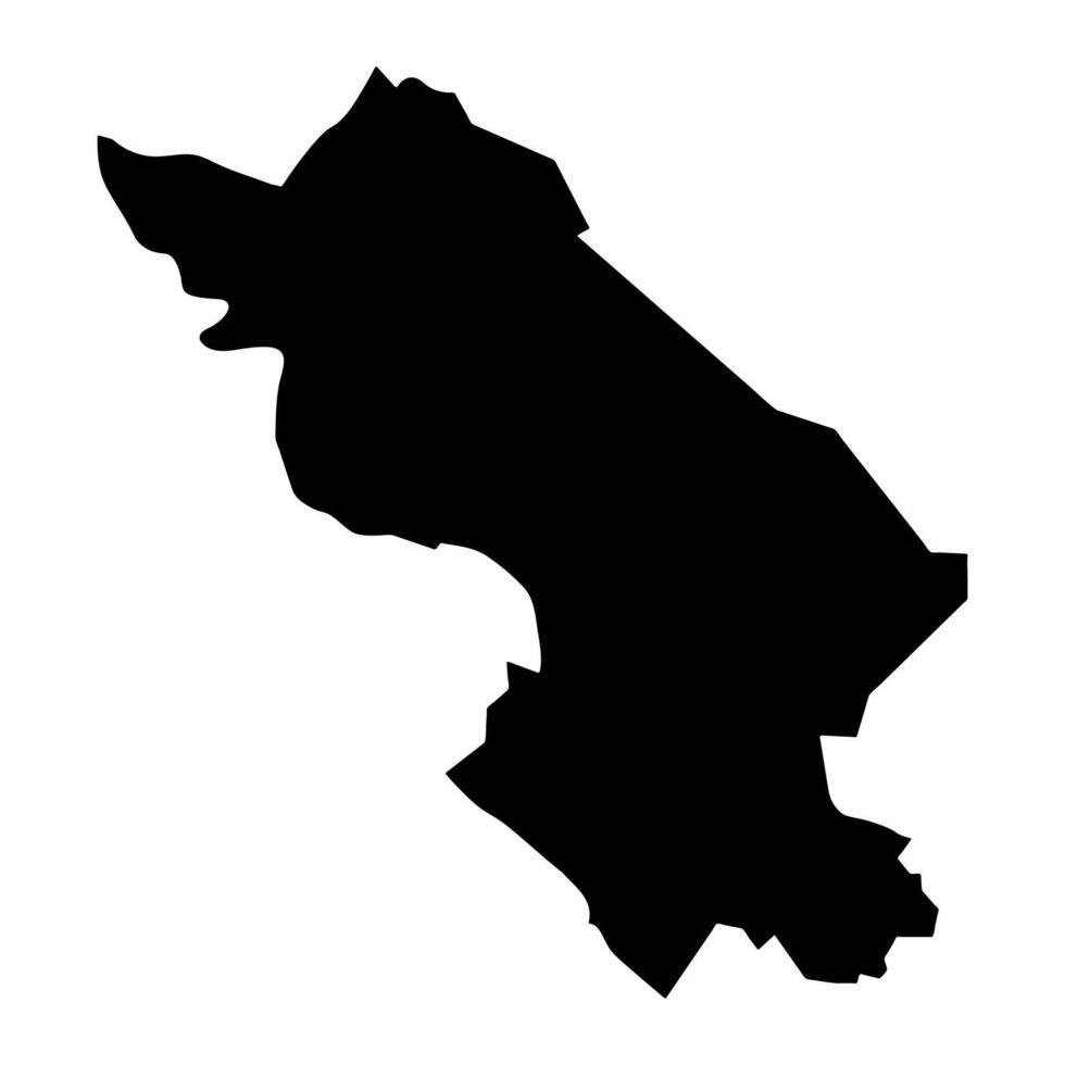 dong thap provincie kaart, administratief divisie van Vietnam. vector illustratie.