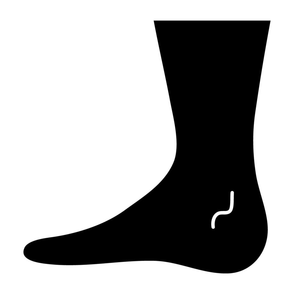 perfect ontwerp icoon van voet vector