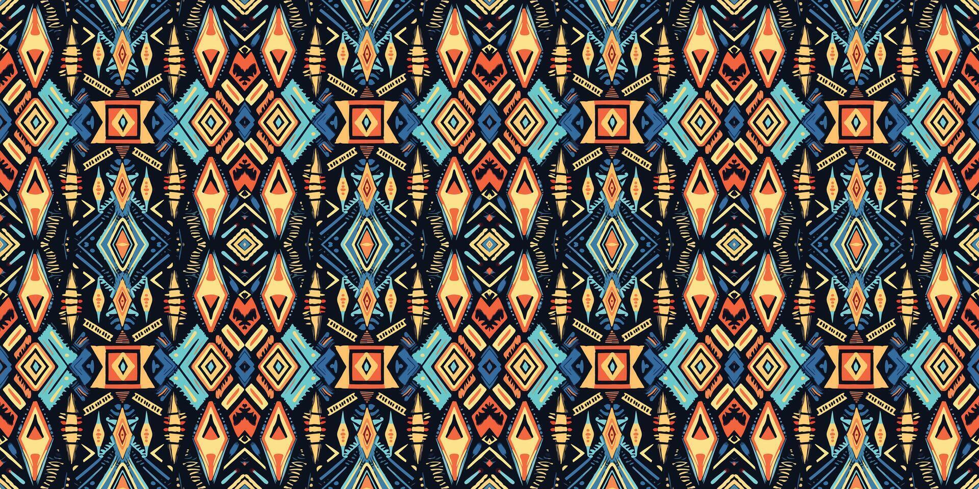 abstract naadloos patroon, naadloos behang, naadloos achtergrond ontworpen voor gebruik voor interieur, behang, kleding stof, gordijn, tapijt, kleding, batik, satijn, achtergrond, illustratie vector
