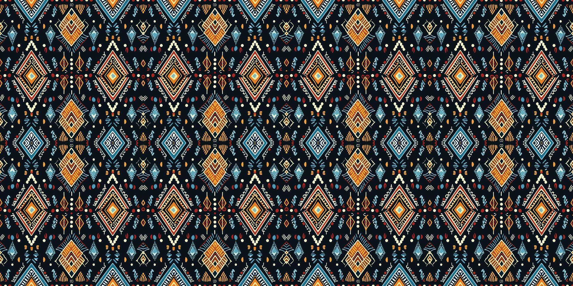 abstract naadloos patroon, naadloos behang, naadloos achtergrond ontworpen voor gebruik voor interieur, behang, kleding stof, gordijn, tapijt, kleding, batik, satijn, achtergrond, illustratie vector