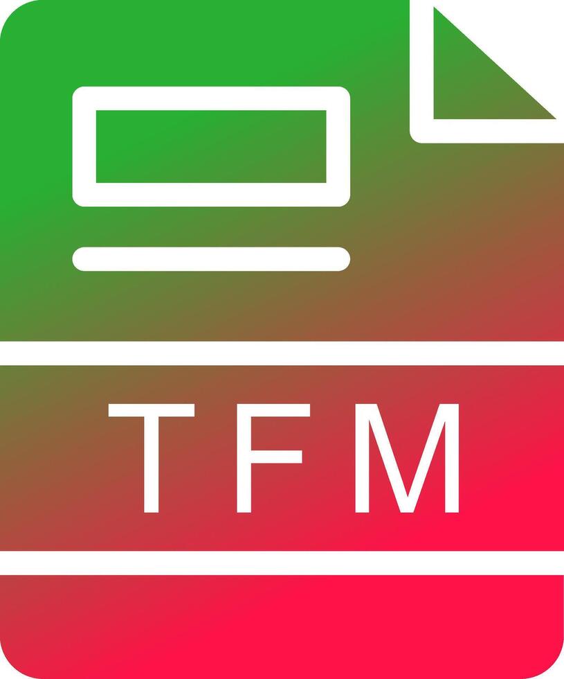 tfm creatief icoon ontwerp vector