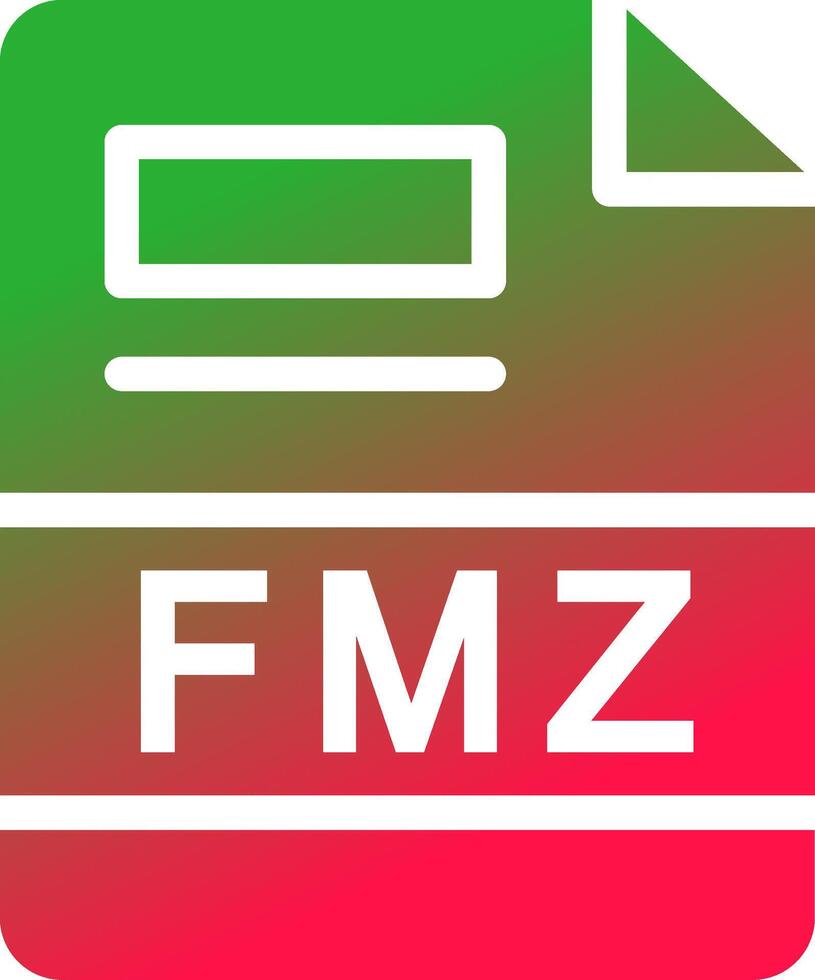 fmz creatief icoon ontwerp vector