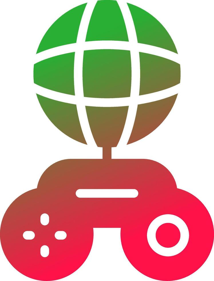 globaal gaming creatief icoon ontwerp vector