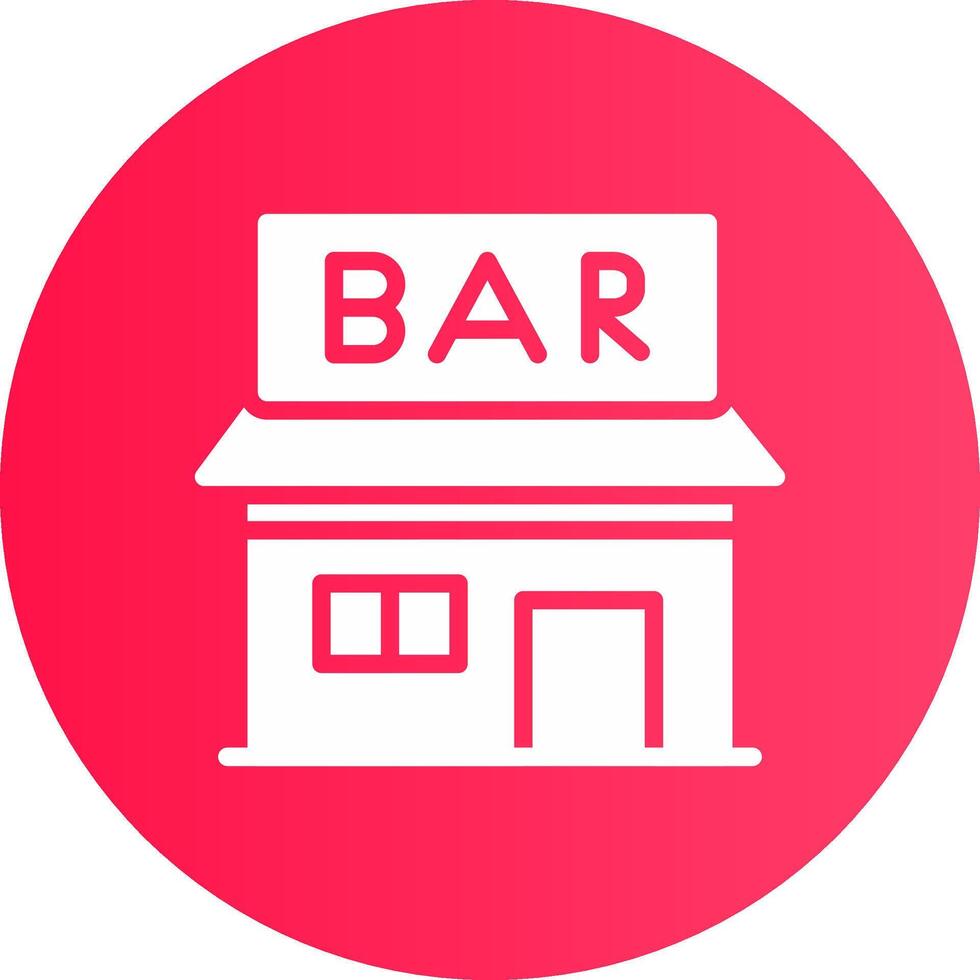 bar creatief icoon ontwerp vector