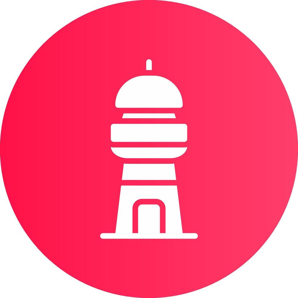 vuurtoren creatief icoon ontwerp vector