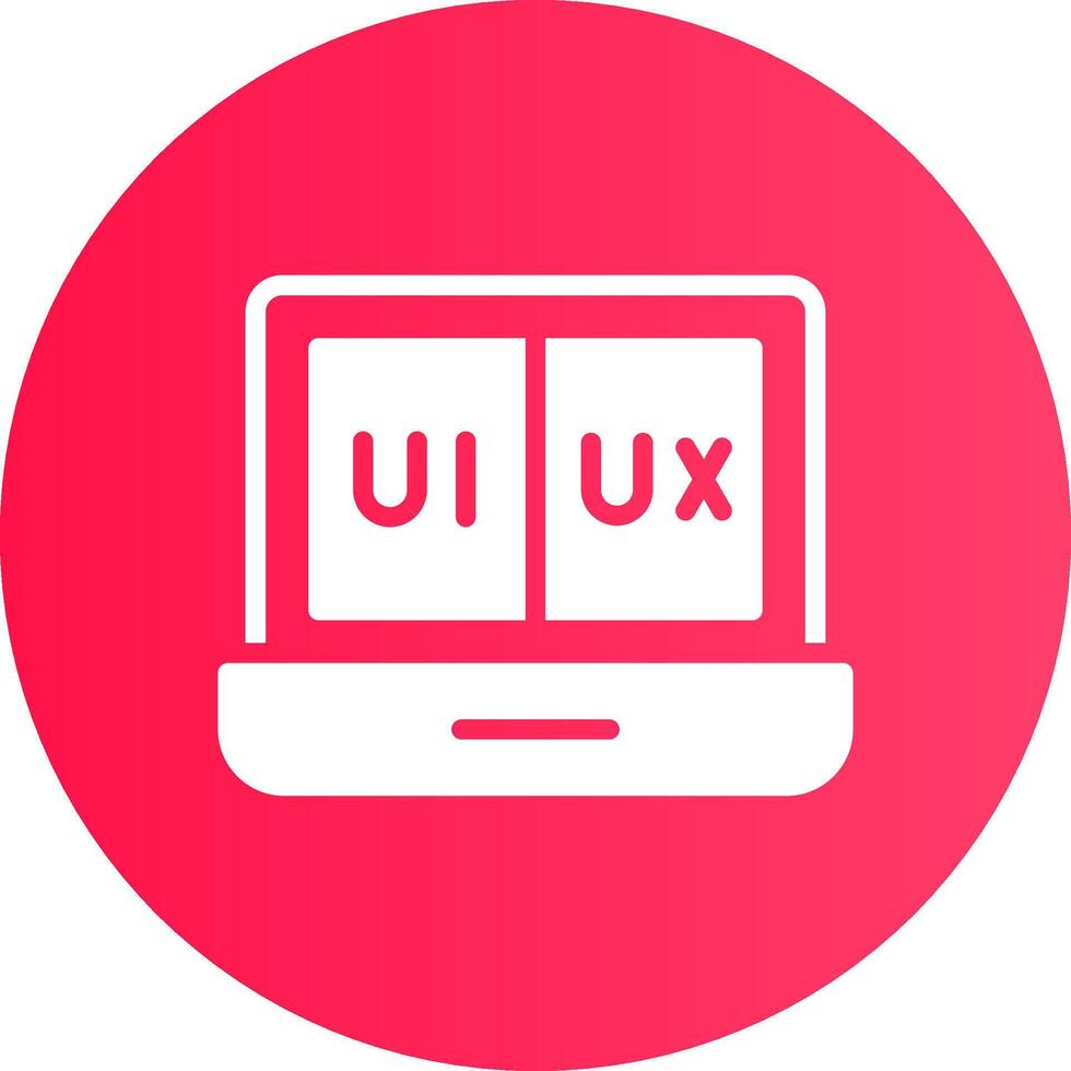 ui ux creatief icoon ontwerp vector