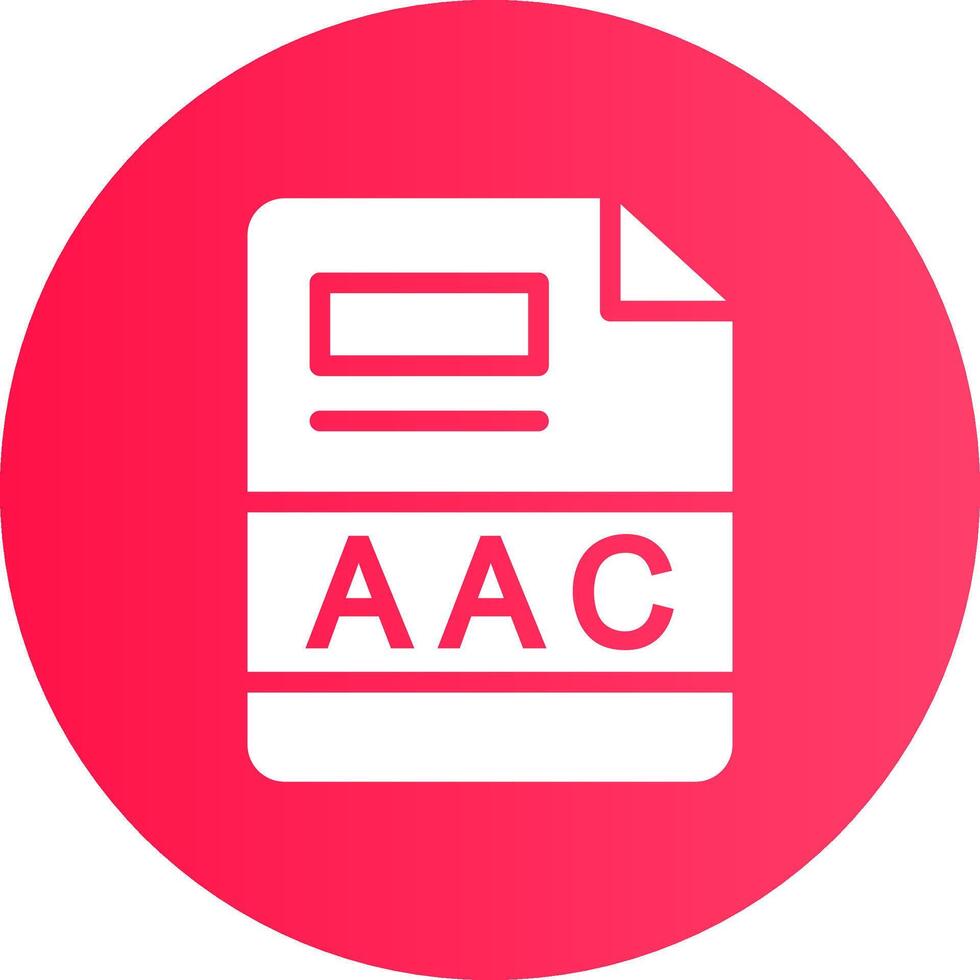 aac creatief icoon ontwerp vector