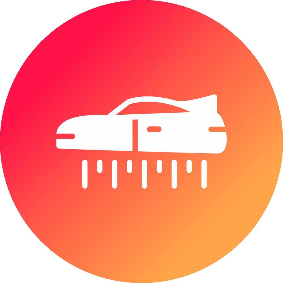 vliegend auto creatief icoon ontwerp vector