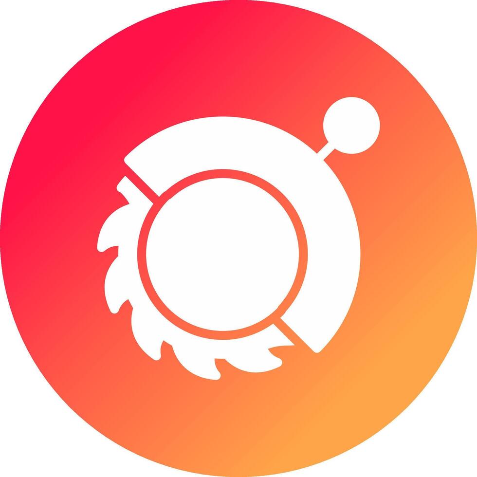 circulaire zag creatief icoon ontwerp vector