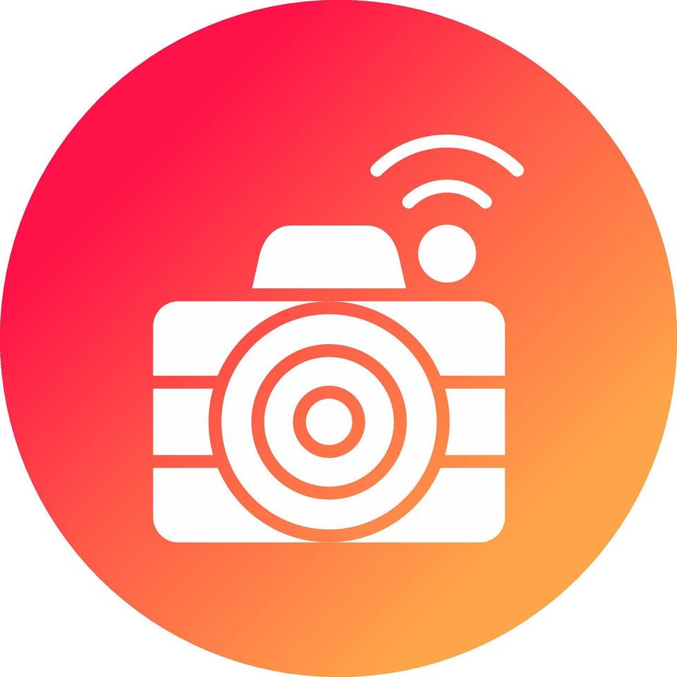 slim camera creatief icoon ontwerp vector