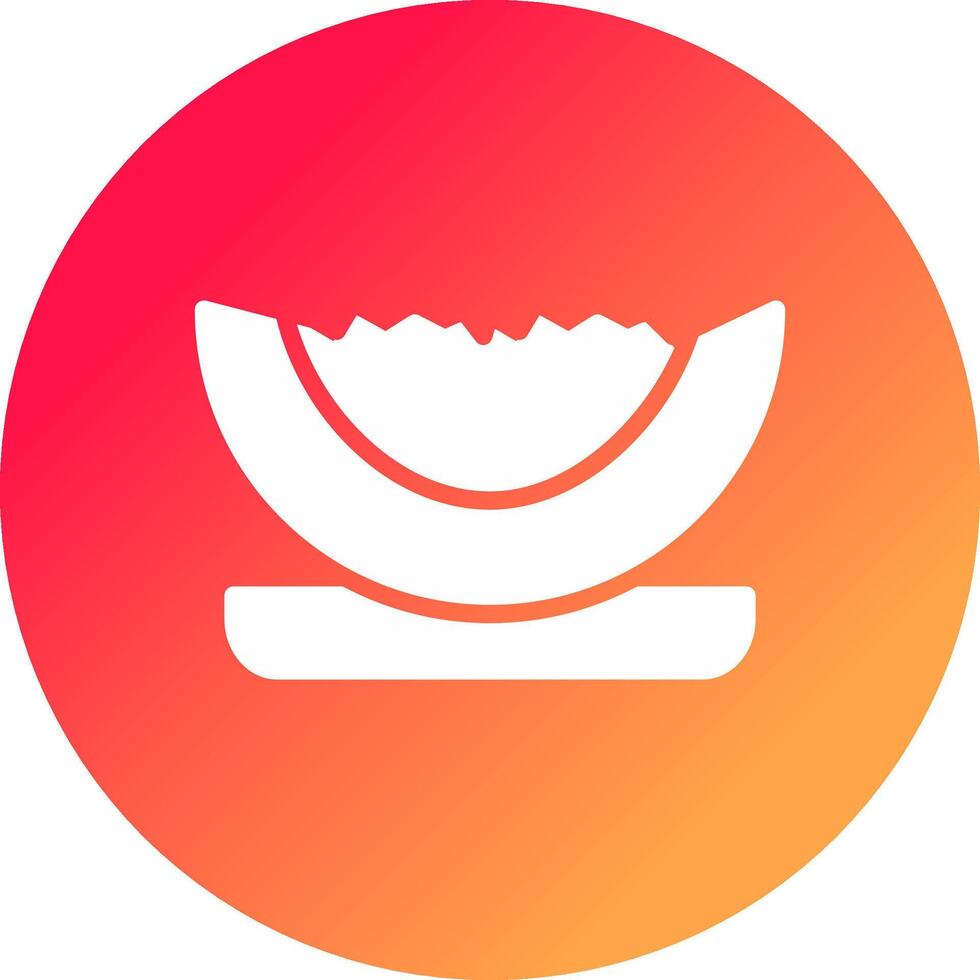 watermeloen creatief icoon ontwerp vector