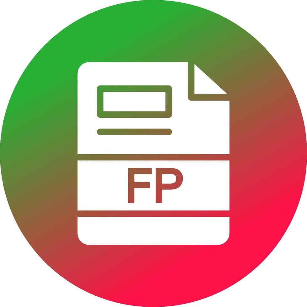 fp creatief icoon ontwerp vector