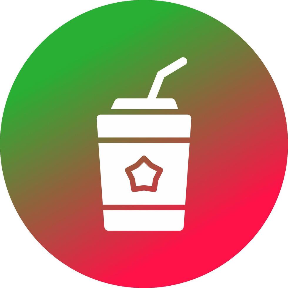 Frisdrank creatief icoon ontwerp vector