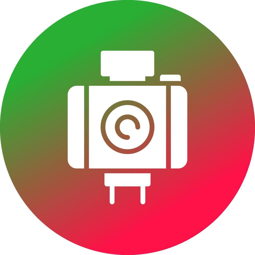 camera creatief icoon ontwerp vector