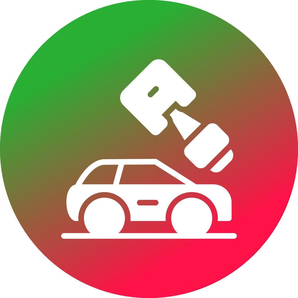 auto onderdelen creatief icoon ontwerp vector