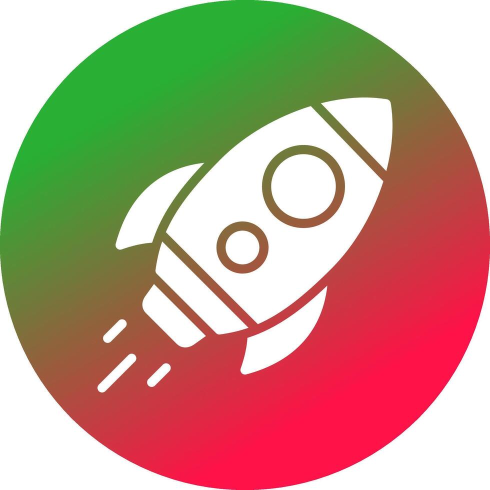 raket creatief icoon ontwerp vector