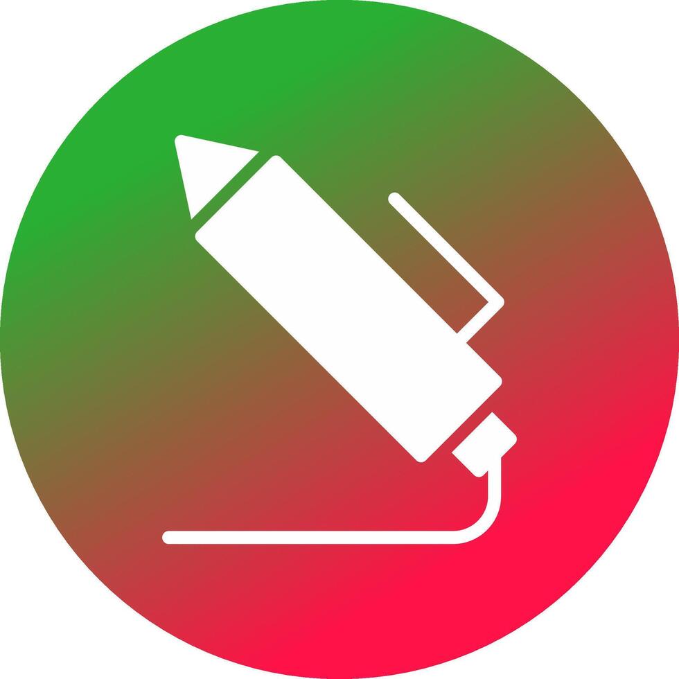 licht pen creatief icoon ontwerp vector