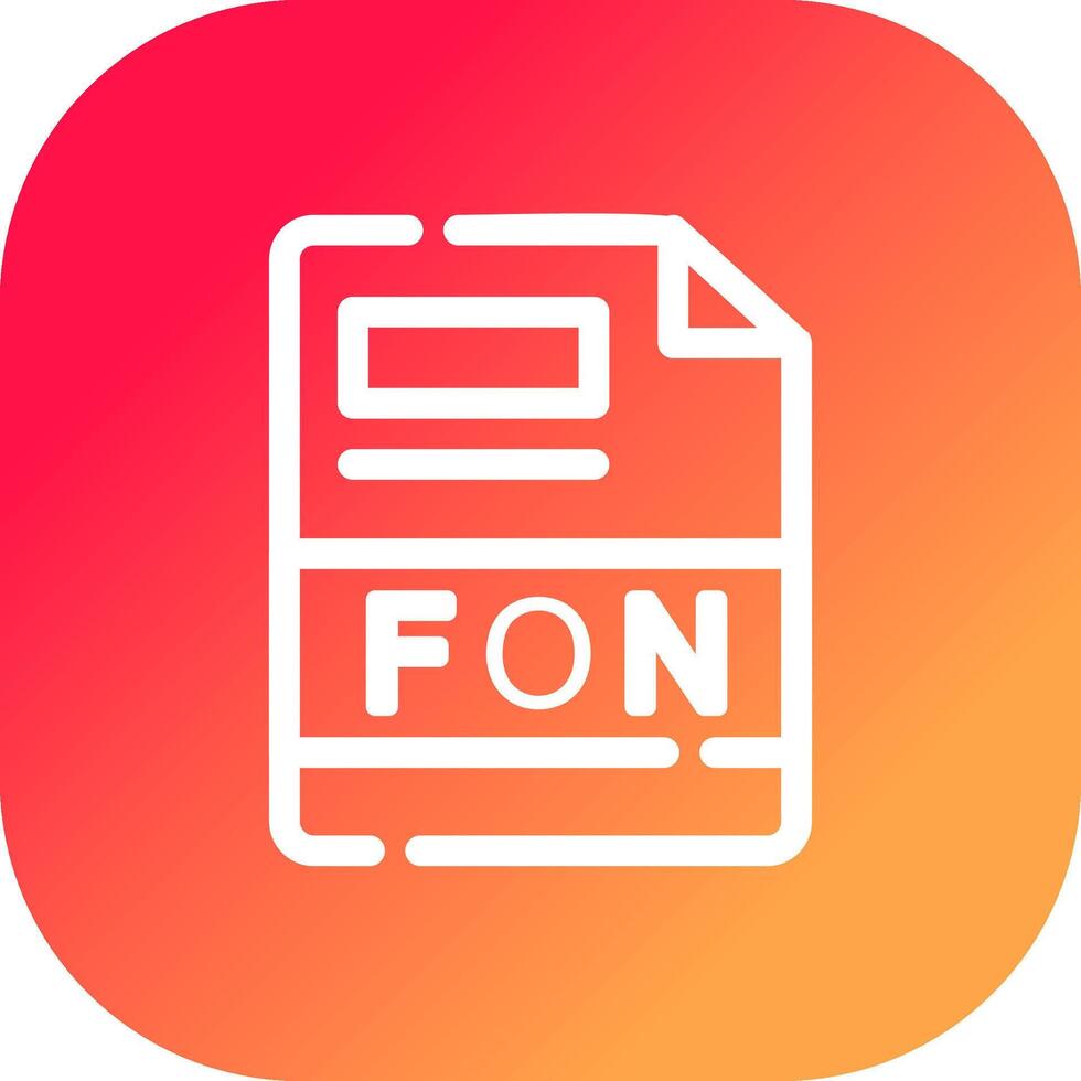 fon creatief icoon ontwerp vector