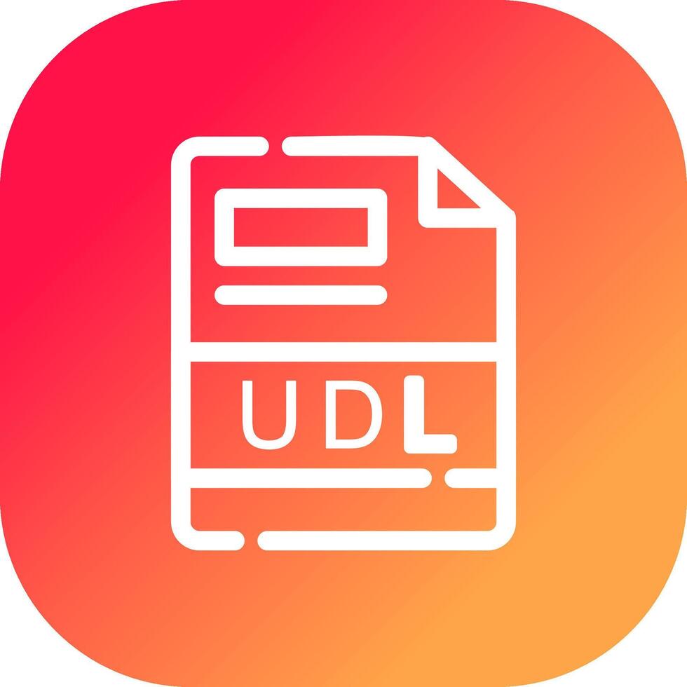 udl creatief icoon ontwerp vector